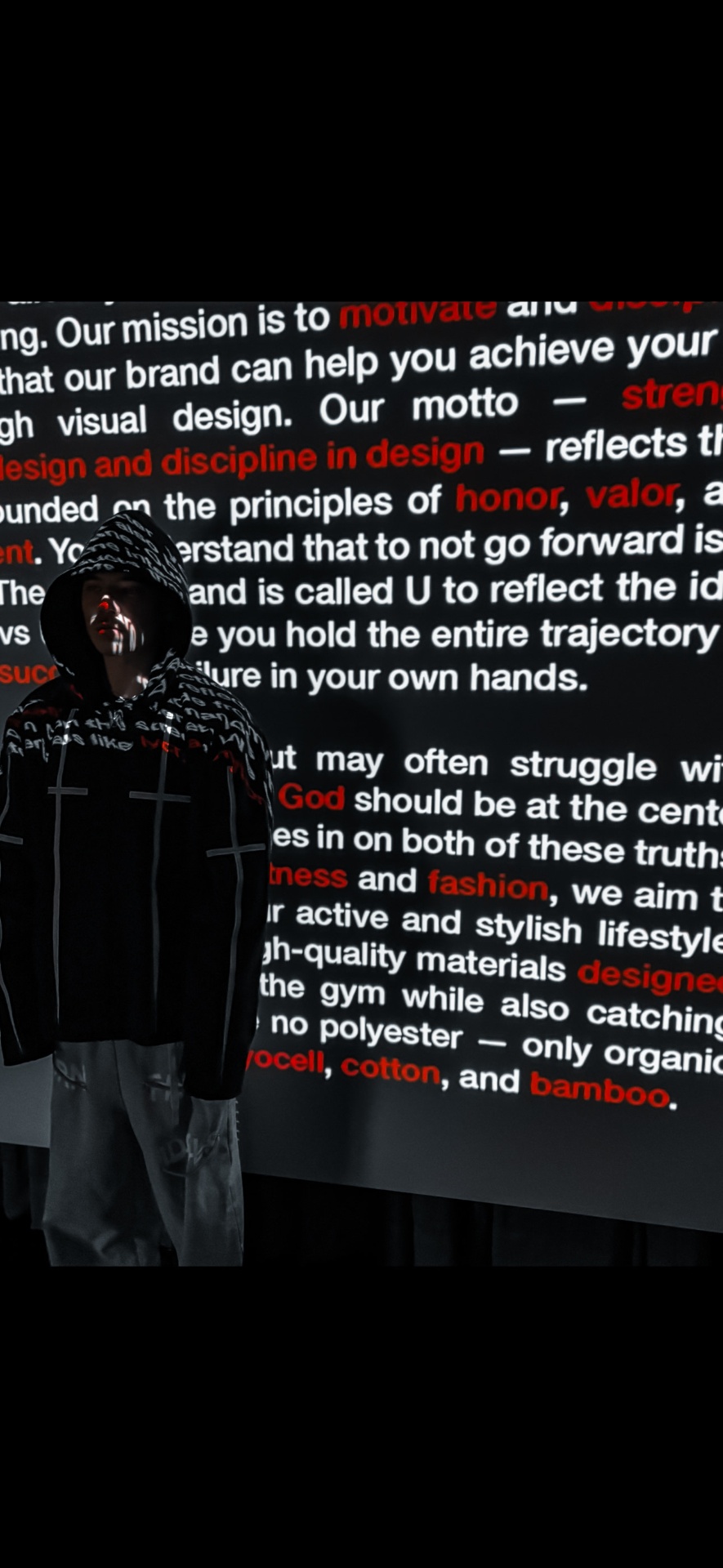 Manifesto hoodie
